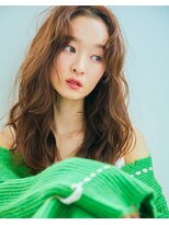 リトル エメ 仙台2号店(little×aimer) かきあげセンターパートリラックスウェーブ［あおば通駅］