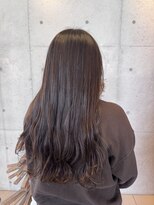 アチーブ ヘア デザイン(achieve hair design)&nbsp;ウェーブ巻きゆるふわ透け感ロングヘア×透明感ベージュ艶カラー