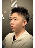 オンもオフでも！万能アップバングスタイル