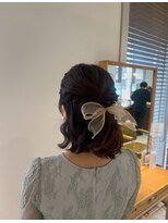クラリス バイネオ 武蔵小杉(Claris by neo)&nbsp;結婚式&ウエディングパーティー用韓国ヘアアレンジ　武蔵小杉