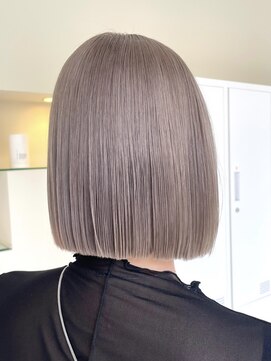 タイドヘアー 高槻2号店(TIDE HAIR) ホワイトグレージュ