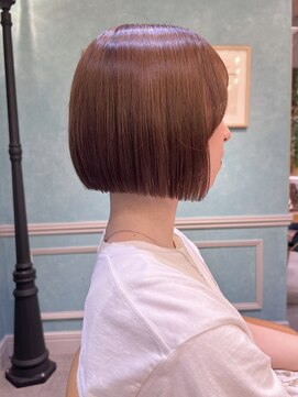 ロンドフルール 大宮東口(Lond fleur) ミニウルフレイヤーカット顔周り前髪韓国ショートボブ/大宮