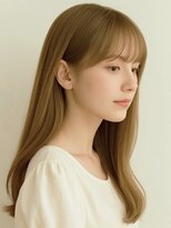 ミロアヴィタ 平尾(miroa vita)&nbsp;アッシュベージュ 透明感カラー 艶髪 顔周りカット 20代30代