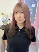 ミテ ナゴヤ(mite nagoya)&nbsp;ピンクカラー / ピンクベージュ / レイヤーカット