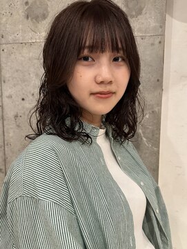 アンガーデン(Une GARDEN) ニュアンスパーマ×ミディアム