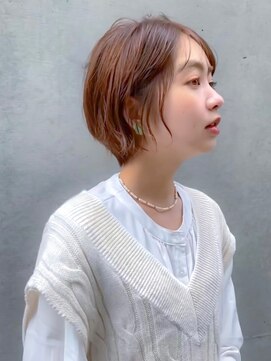 ロンドクロエ 横浜(Lond Chloe) ミニウルフレイヤーカット顔周りカット前髪カット韓国ボブ/横浜