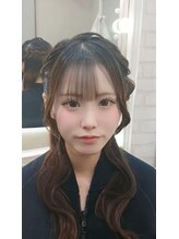 マカリィ 池袋店(Makalii)&nbsp;くるみちゃんヘア アレンジ（ハーフアップ アレンジ）