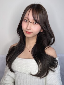 エニー 栄(Any) 韓国レイヤー×オリーブベージュ