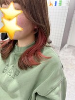 ヌーヌー 鶴ケ峰(nuu nuu) インナーカラー×韓国レイヤーカット