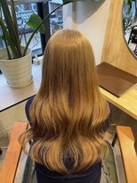 ヴェルア 四条烏丸 四条大宮(Velua)&nbsp;ブリーチで作るヘーゼルベージュ