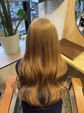 ヴェルア 四条烏丸 四条大宮(Velua) ブリーチで作るヘーゼルベージュ