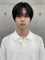 エイチ メンズ(H) ツイストパーマフェードカットスパイラルパーマツーブロック短髪
