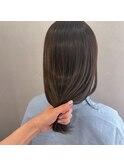 【&ONE 自由が丘】透明感たっぷりグレージュカラー