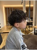 キッズナチュラルシャドウパーマ