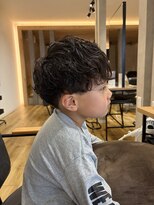 アフィネ ヘアライフデザイン(Affiner HAIR LIFE DESIGN) キッズナチュラルシャドウパーマ