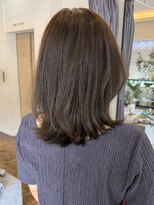 ヘアーアイスカルテット(HAIR ICI QUARTET)&nbsp;ブリーチなしカラーで叶う透明感夏カラーグレージュ