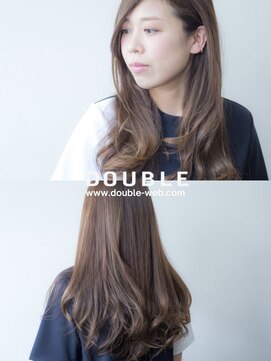 ダブル(DOUBLE) 大人の気品溢れる憧れのロングスタイル