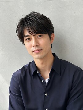 リア トーキョー(Lia TOKYO) 【工藤武士】好印象大人センターパートメンズカジュアル門前仲町