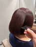 ブリーチなしでも叶う透明感×艶カットカラークチコミ投稿で500円OFF