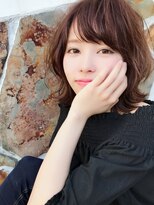 ビグディーサロン(BIGOUDI salon koshien)&nbsp;【ISAACBlANCO】外ハネふわミディ