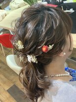 シム テンジン(hair & beaty SIM tenjin)&nbsp;お呼ばれヘアセット♪
