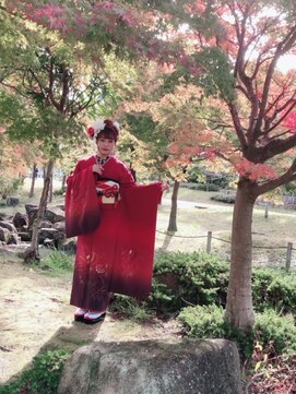 美容室 シャルドン 振袖＊前撮り