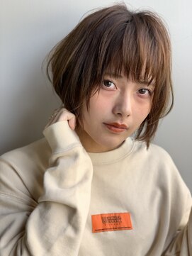 ブラウヘアアンドケア(care) キュートカジュアルボブ