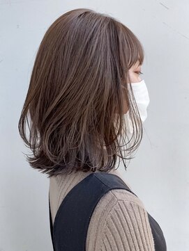 ガーデントウキョウ(GARDEN Tokyo) ふんわりレイヤーロブ/ショコラブラウン/似合わせ/髪質改善