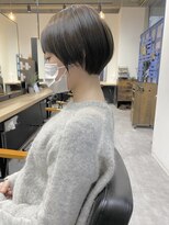 ジーニー 横浜(giinii)&nbsp;【giinii_渋谷】マッシュショート_艶髪_黒髪