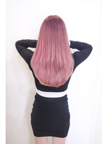 オズ 郡山桑野店(OZ)&nbsp;【OZ田中】ピンクホワイト#艶々オリジナルブリーチ