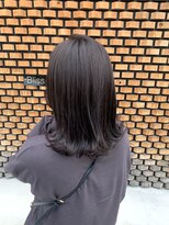 ナチュラル ヘアーデザイニング(Natural hair designing) #isghair ダークグレージュ