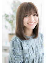 ミック ヘアアンドビューティー 大山店(miq Hair&Beauty) うる艶髪☆カーキグレージュシルキーストレートc1