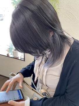 ニコ(hair room nico) ウルフ×インナーカラー