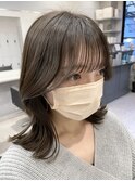 【adept北千住 エリスタイル】韓国風くびれミディアムヘア