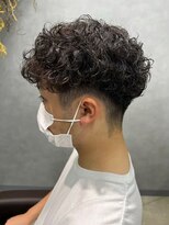 リット×ベリエ(Lit.×belier)&nbsp;波巻きスパイラルツイストスパイラルパーママッシュメンズヘア