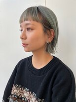 エニ 自由が丘(ENi)&nbsp;マチルダボブ/ピンクベージュ/インナーグレージュ[自由が丘駅]