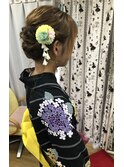 シニヨン風~アップスタイル★