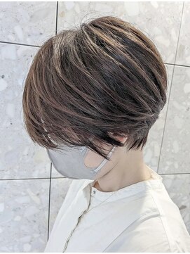 ヴィラ 川西店(Villa) 20代30代40代◎小顔ハンサムショートナチュラルアッシュ