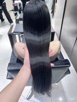 縮毛矯正ツヤ髪ロングへあ