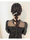 編みおろしhair