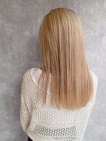 トリエ 川越(torie)&nbsp;ミルクティーカラー×ケアブリーチ