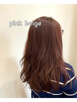 ブン デュエ 名古屋北店(BUN duet)&nbsp;ゆるふわピンクベージュ