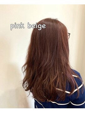 ブン デュエ 名古屋北店(BUN duet) ゆるふわピンクベージュ