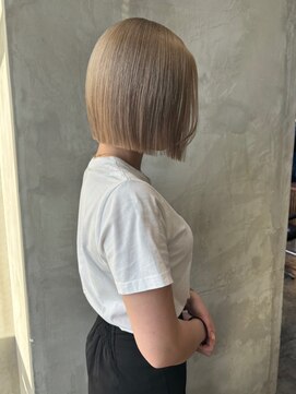 ハバナ 立川(HAVANA) 切りっぱなしボブレイヤーボブ透明感カラー髪質改小顔前髪