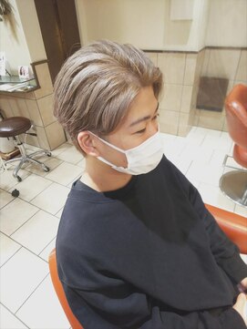 ネオリーブチノ 登戸店(Neolive cino) 【ダブルカラー】ブリーチ ミルクティーベージュ