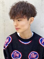 【LondLOGAN SAKURA】マッシュ　ツイストスパイラルパーマ28