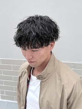 アレアル 広島並木通り店(ALEAR) 波巻きパーマ/メンズマッシュ/ツーブロック