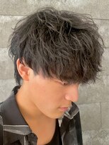 ニアウ 伊勢崎連取店(Niau)&nbsp;メンズマッシュツイストスパイラルパーマメンズパーマ