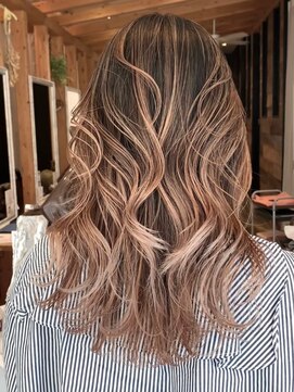 リード バイ ラグーン(LEAD by LAGOON) ホワイトミルクティーベージュケアブリーチインナーイヤリング