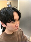 センターパ一トニュアンスフォワードスタイル